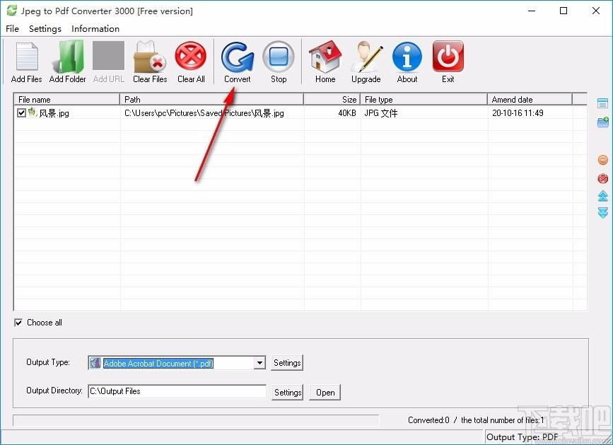 Jpeg to Pdf Converter 3000下载,JPEG转PDF转换器