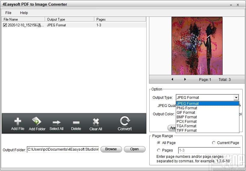 4Easysoft PDF to Image Converter下载,PDF转图像软件,PDF转换,图片转换