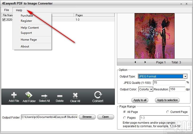 4Easysoft PDF to Image Converter下载,PDF转图像软件,PDF转换,图片转换