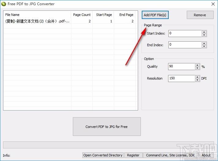 Free PDF To JPG Converter,PDF转JPG,图片转换